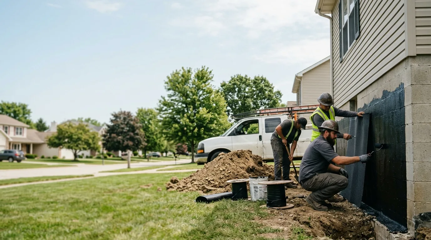 Basement Waterproofing in Harwood, MO near me